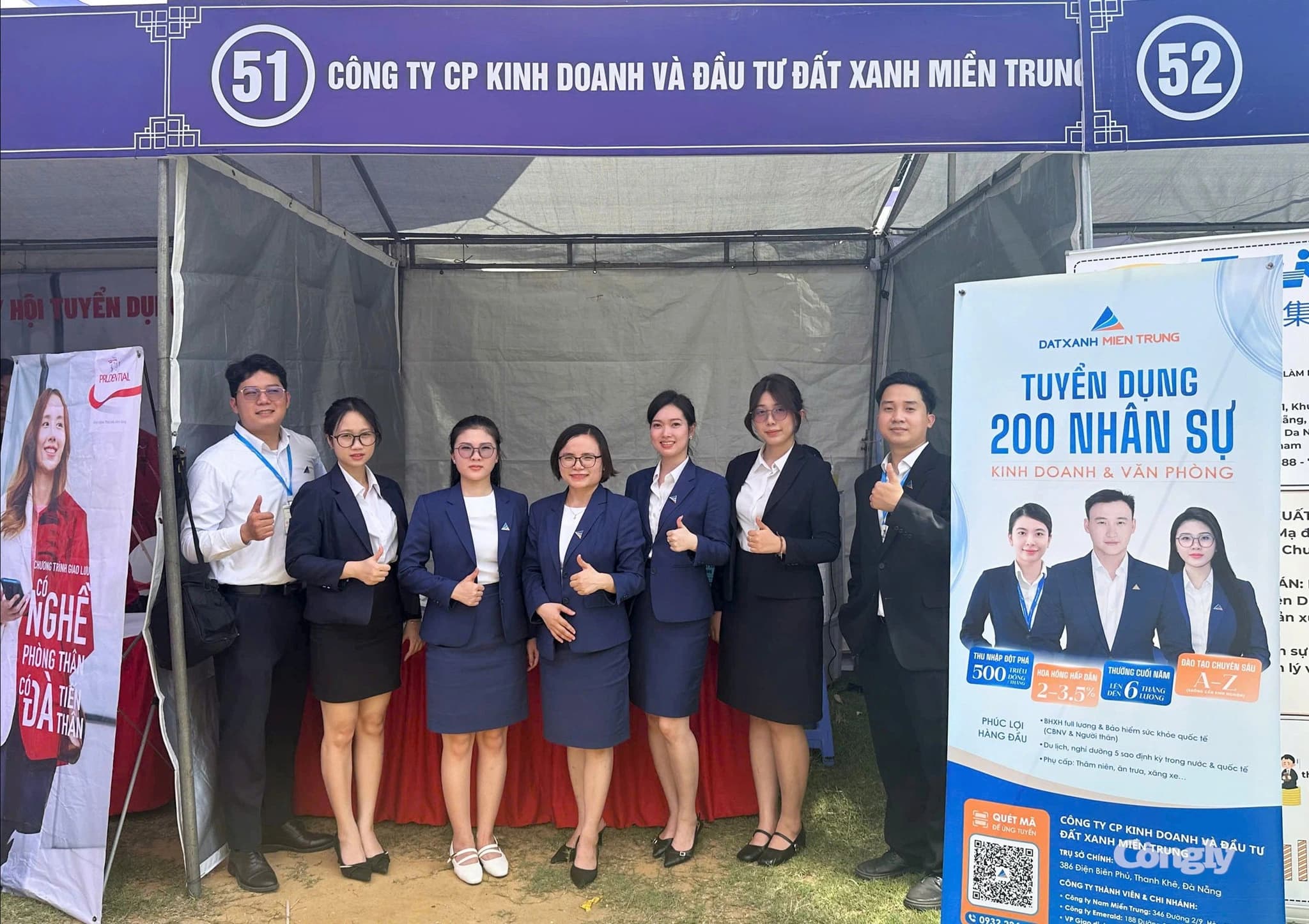 Đất Xanh Miền Trung tham gia Ngày hội Việc làm Đà Nẵng 2026