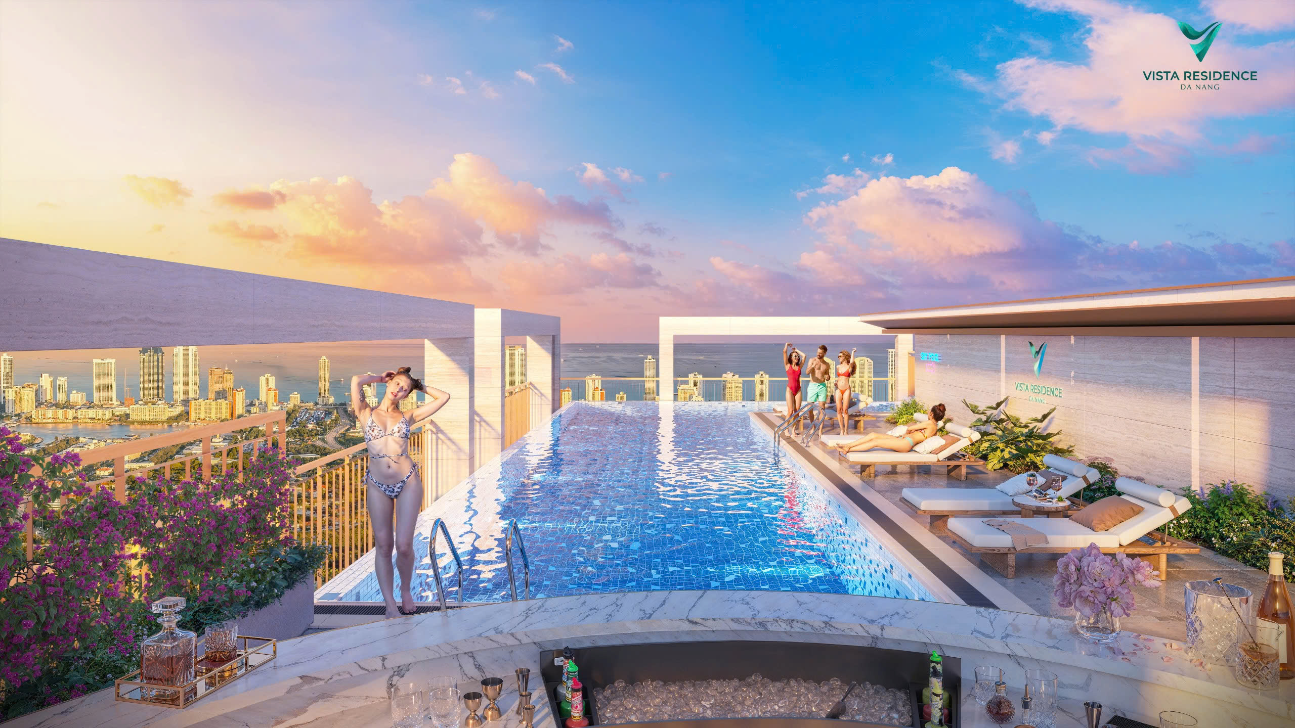 Hồ bơi Vista Residence